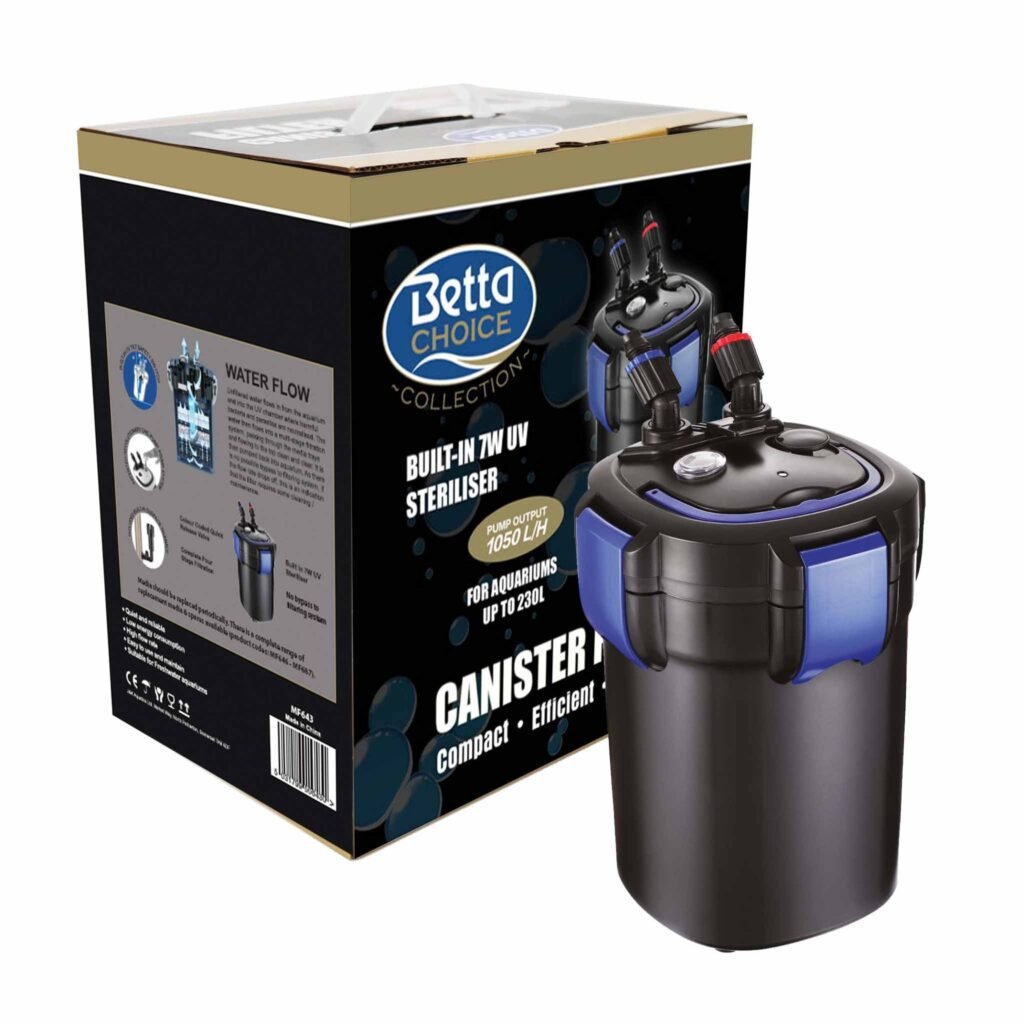 Betta Choice 700 UV Canister Filter <150L